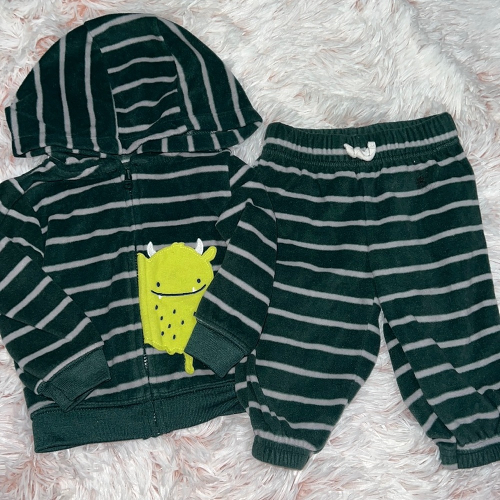 Infant sweat suit 3-6 months